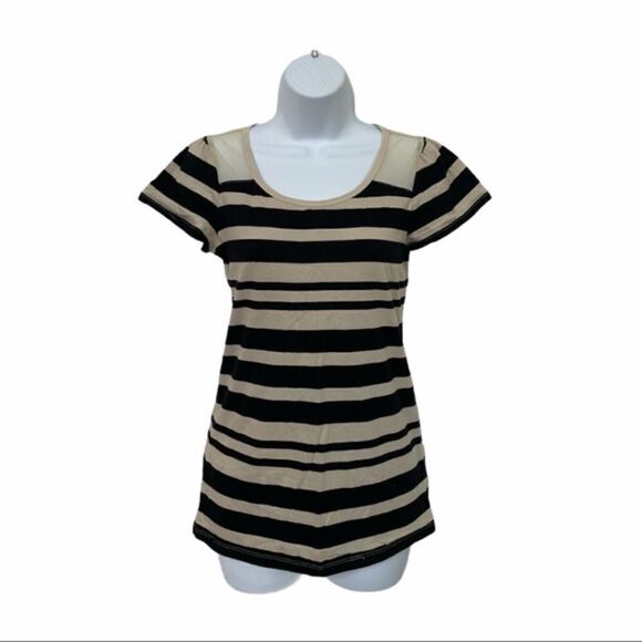 ❤️ GAP Striped Short sleeve Top Size S ❤️ - Picture 8 of 8
